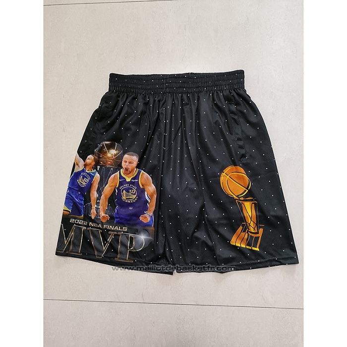 Short Golden State Warriors MVP 2022 NBA Finals Noir